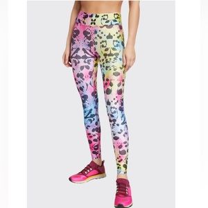 Terez Colorful Ink Blot Leggings